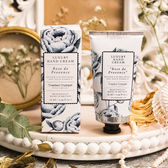 Toasted Crumpet - Rose de Provence Luxury Hand Cream 75ml
