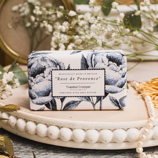 Toasted Crumpet - Rose de Provence Soap 190g
