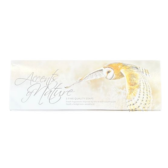 White Rose Aromatics - Accents Of Nature Soap 3 x 100g