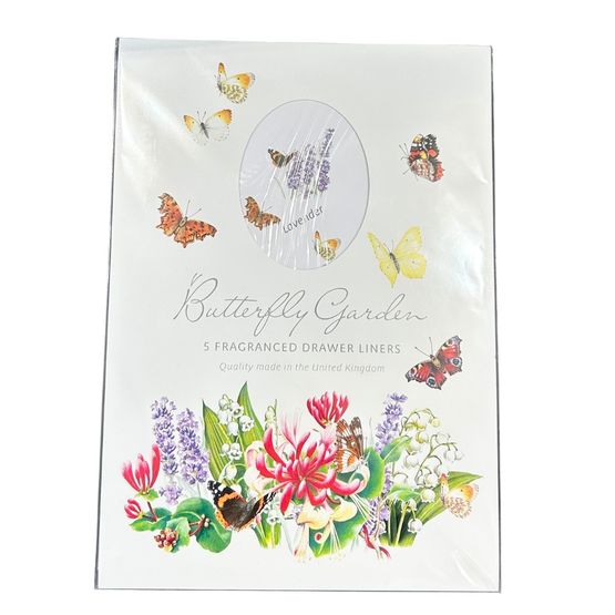 White Rose Aromatics - Butterfly Garden Lavender Drawer Liner