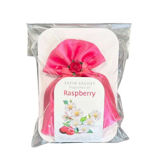 White Rose Aromatics - Raspberry Fragrant Satin Bag