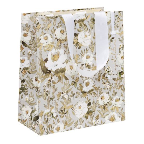 Glick - Bag Medium Congratulations Floral