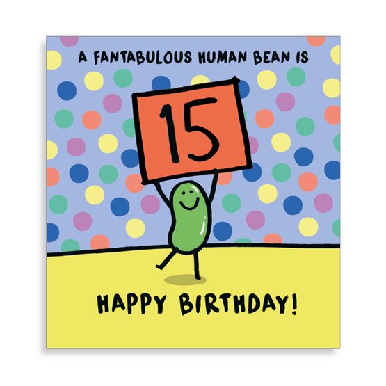 15th Birthday Card