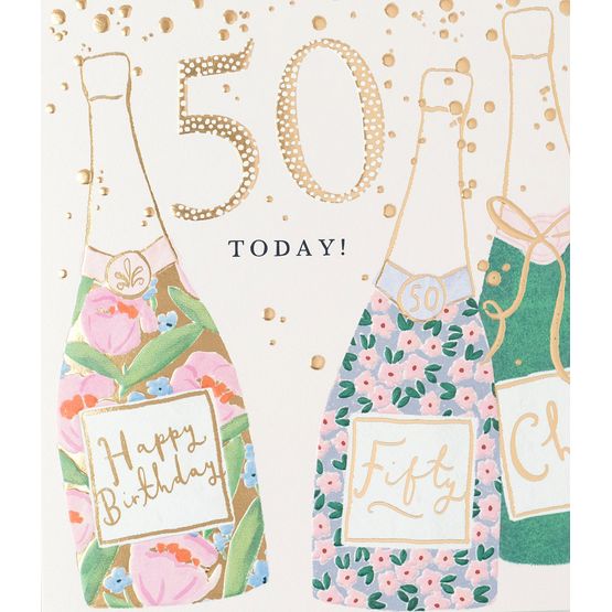 50th Birthday Card