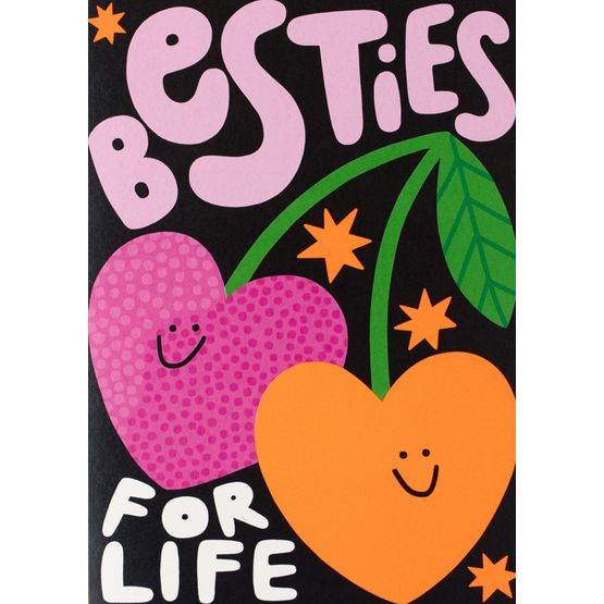 Besties Greetings Card