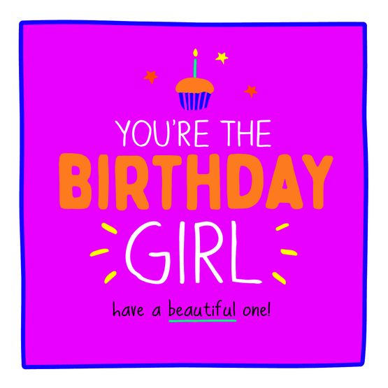 Birthday Girl Birthday Card