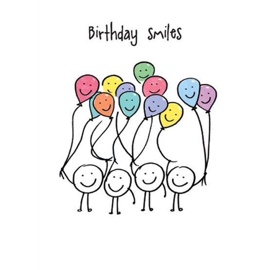 Birthday Smiles Birthday Card