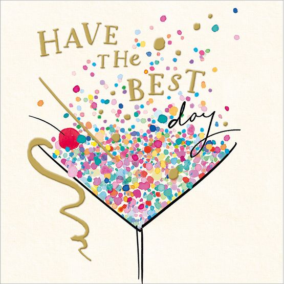 Cocktail Hour Greetings Card