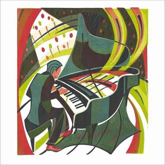 Dulwich Pianos Greetings Card