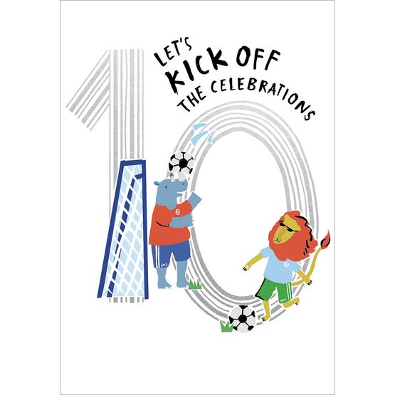 10th Epic Birthday Card