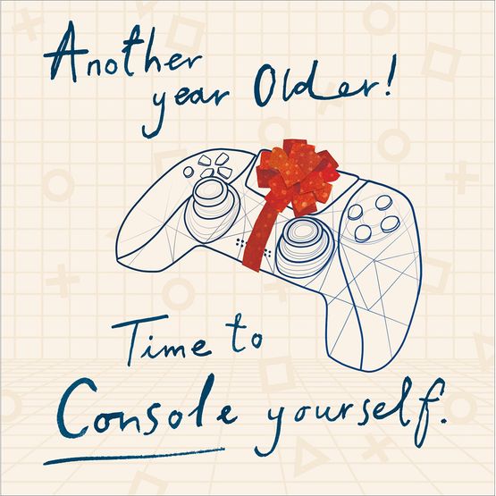 Game On! Greetings Card