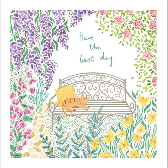 Garden Gate Greetings Card