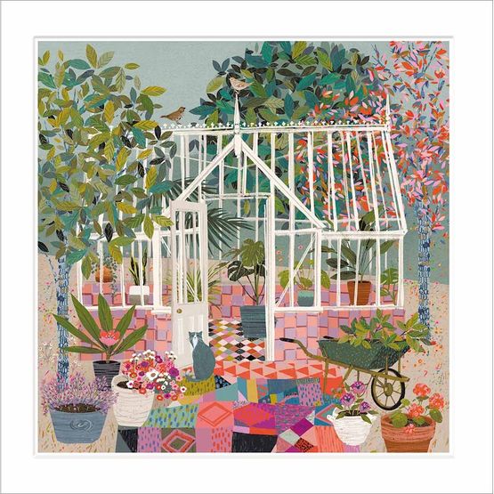 Garden of Dreams Greetings Card