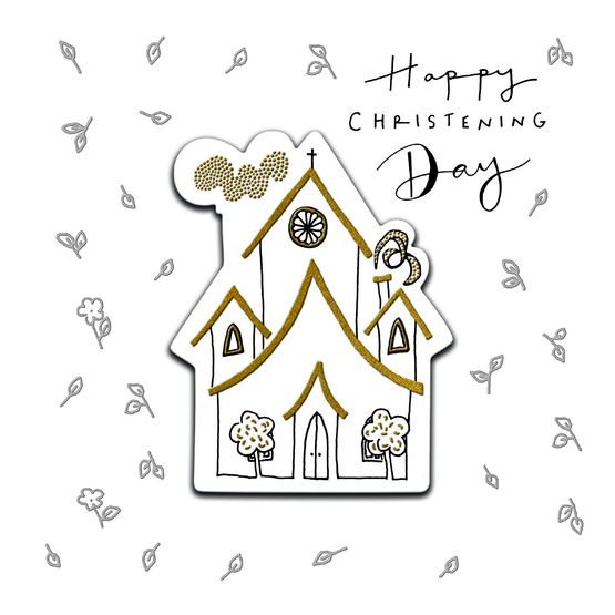 Happy Christening Day Greetings Card