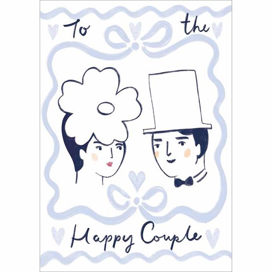 Happy Couple Greetings Card
