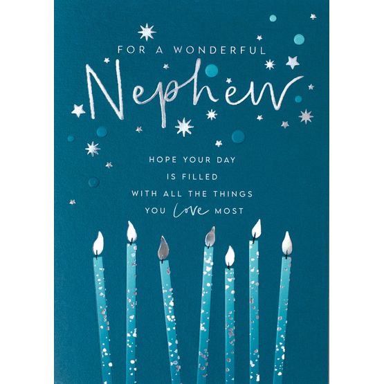 Nephew Greetings Card