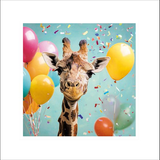 Party Animal Greetings Card