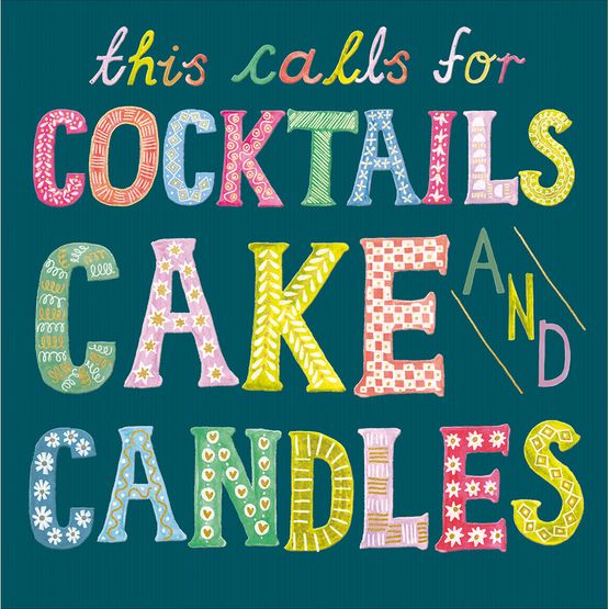 Party Night Greetings Card