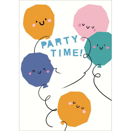 Party Time! Greetings Card