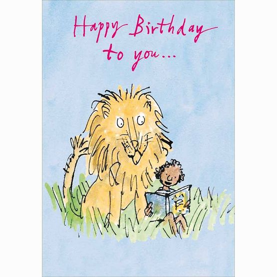 Reading with a Friend Greetings Card