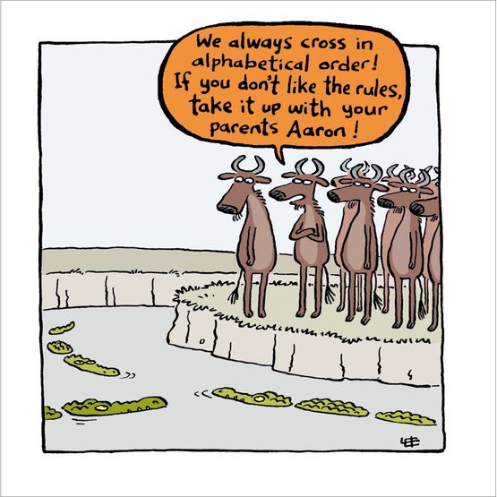 River Crossing Greetings Card