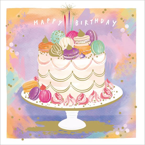 Room For A Macaroon Greetings Card
