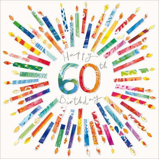 Special 60 Greetings Card