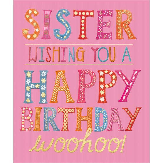 Special Sister Greetings Card