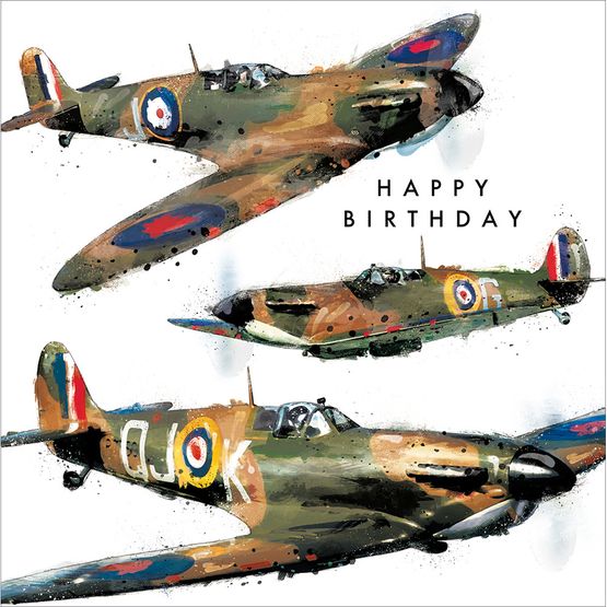 Spitfires Greetings Card