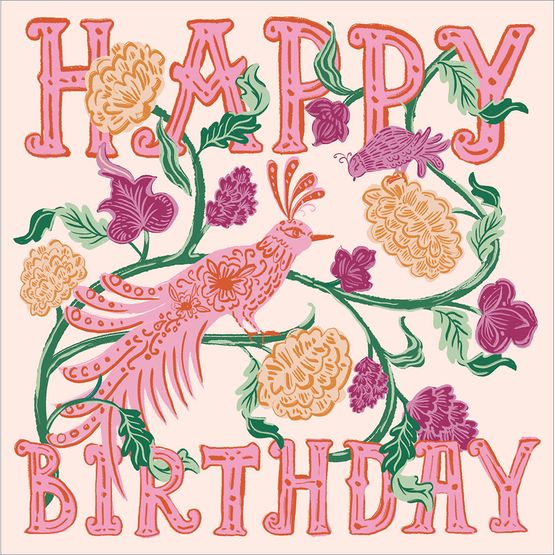 Tropical Paradise Greetings Card