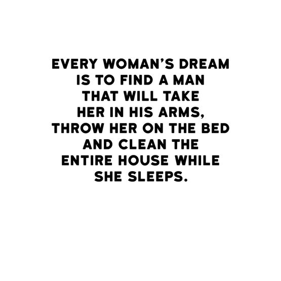 Womans Dream Greetings Card