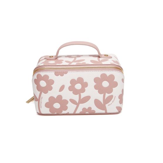Alice Wheeler London - Mini Train Case Pink Floral