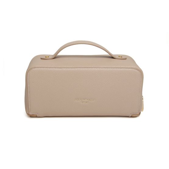 Alice Wheeler London - Mini Train Case Stone