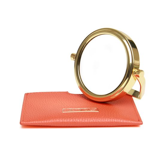 Alice Wheeler London - Mirror &amp; Pouch Orange
