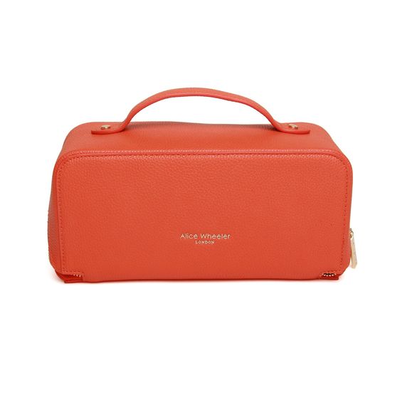 Alice Wheeler London - Train Case Orange