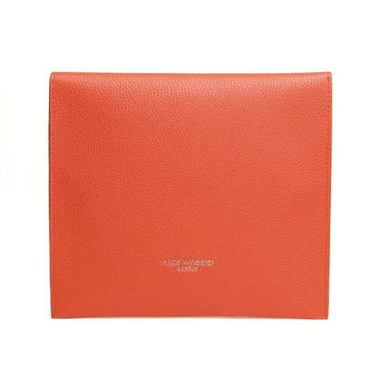 Alice Wheeler London - Travel Mirror &amp; Case Orange