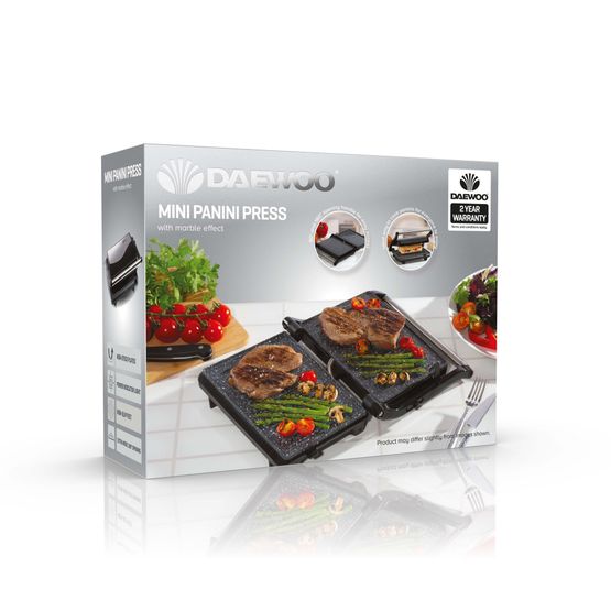 Daewoo - 180 Degree Mini Panini Press