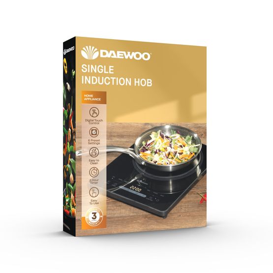 Daewoo - 2200W Single Induction Hob