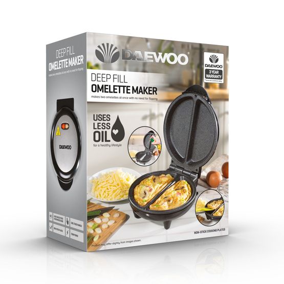 Daewoo - Deep Fill Omelette Maker