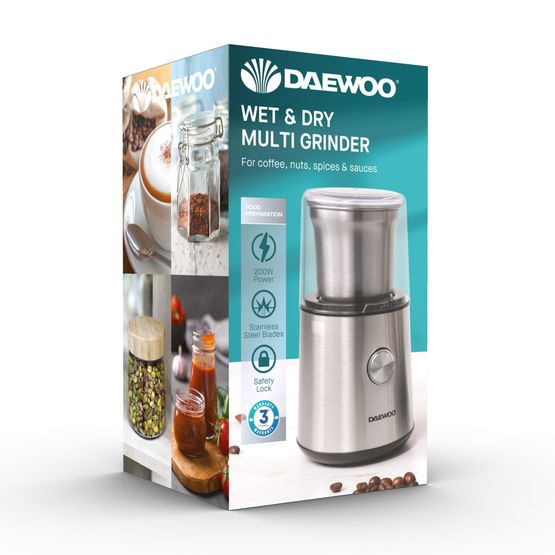 Daewoo - Wet &amp; Dry Coffee &amp; Spice Grinder