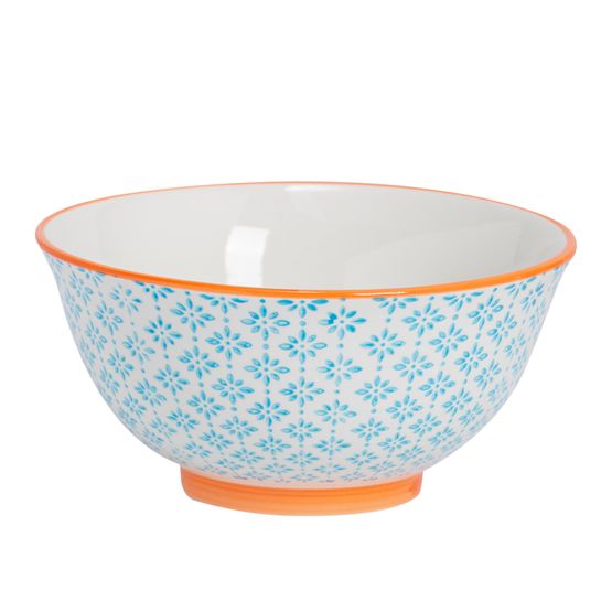 Nicola Spring - 16cm Cereal Bowl - Blue