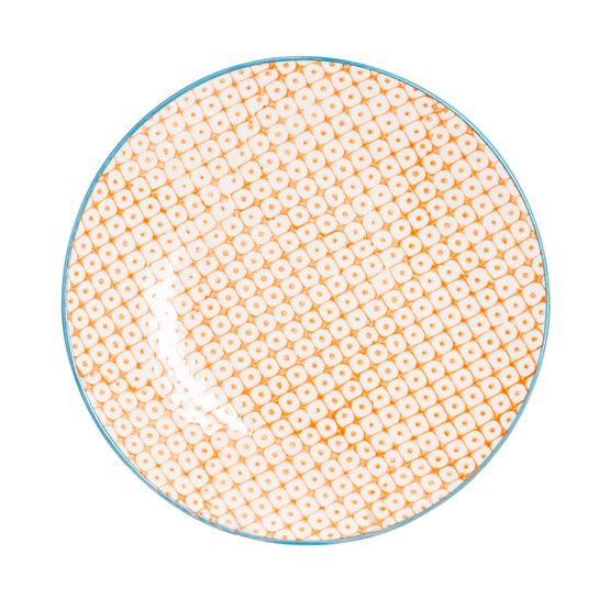 Nicola Spring - 18cm Plate - Orange