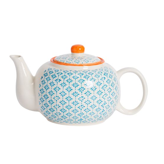 Nicola Spring - 820ml Teapot - Blue