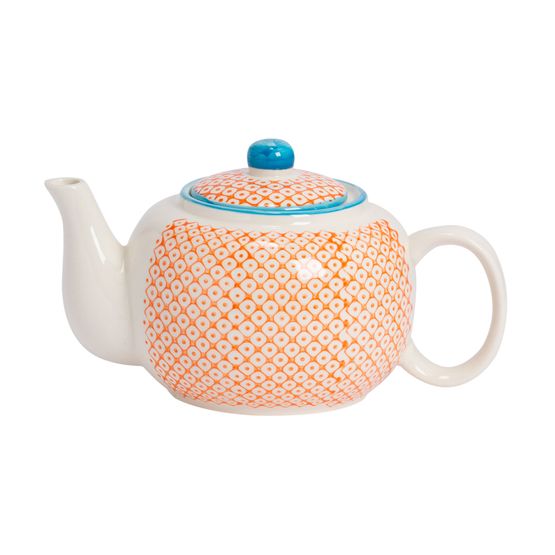 Nicola Spring - 820ml Teapot - Orange