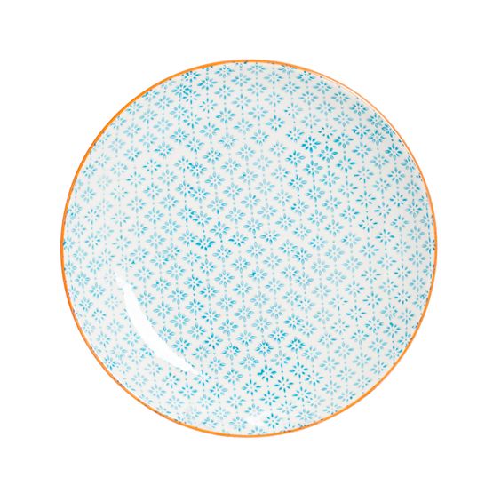 Nicola Spring - Stoneware Dinner Plate - Blue