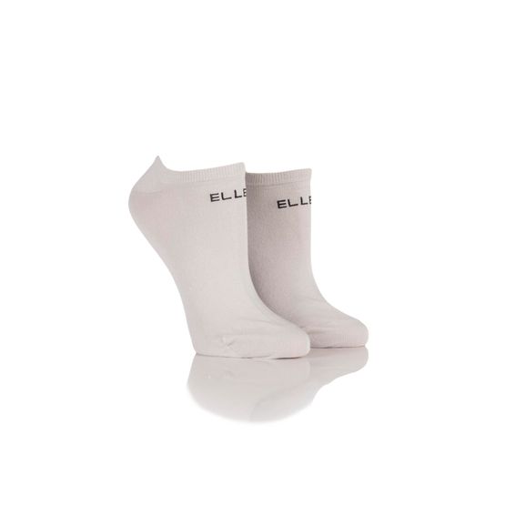 Elle - Bamboo No Show Socks White 2 Pair Pack