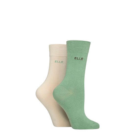 Elle - Bamboo True Socks Forager 2 Pair Pack