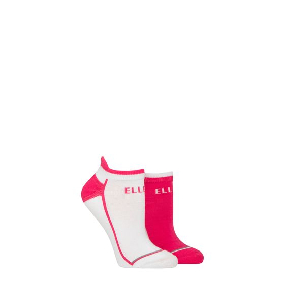 Elle - Sport Technical Trainer Socks Hot Pink 2 Pair Pack