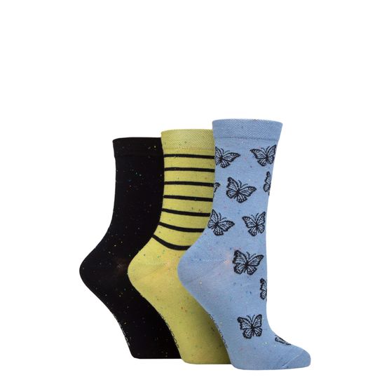 Sockshop - Bamboo Socks Moonlight Blue 3 Pair Pack