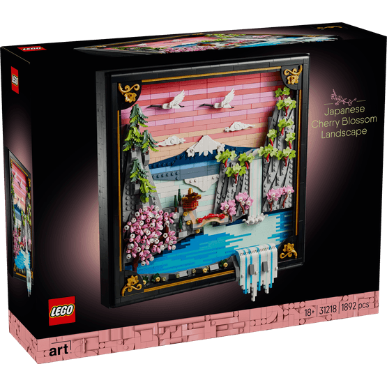 LEGO Art - Japanese Cherry Blossom Landscape